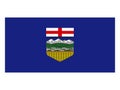 Canada state flag of Alberta
