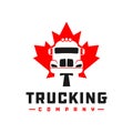 Canada transport truck logo