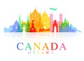 Canada Travel Landmarks.