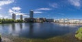 Canada Water , Cityscape London UK Royalty Free Stock Photo