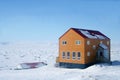 Canadian Arctic House Royalty Free Stock Photo