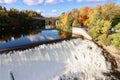 Canadian autumn, October in Quebec, Canada Royalty Free Stock Photo