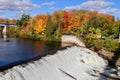 Canadian autumn, October in Quebec, Canada Royalty Free Stock Photo