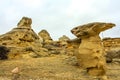 Canadian badlands, Writing on Stone Provincial Park, Alberta, Canada Royalty Free Stock Photo