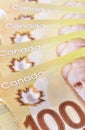 Canadian banknotes Background