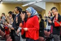 Canadian Citizenship Ceremony Royalty Free Stock Photo