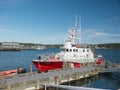 Canadian Coast Guard Rescue Ship Royalty Free Stock Photo