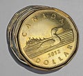 Canadian dollar coins