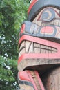 Canadian First Nations Totem Pole Royalty Free Stock Photo