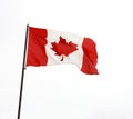 Canadian flag Royalty Free Stock Photo