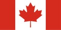 Canada Flag Royalty Free Stock Photo