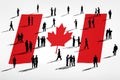 Canadian Flag Royalty Free Stock Photo