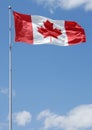 Canadian Flag Series Royalty Free Stock Photo