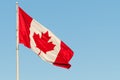 Canadian Flag Royalty Free Stock Photo