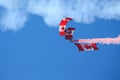 Canadian Forces Skyhawks Parachute Team Royalty Free Stock Photo