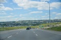 Canadian highway road in British columbia, Canada