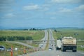 canadian highway road in British columbia, Canada