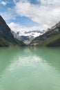 Canadian landscape in Lake Louise. Alberta. Canada Royalty Free Stock Photo