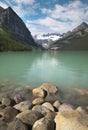 Canadian landscape in Lake Louise. Alberta. Canada Royalty Free Stock Photo