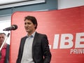 Canadian Liberal Leader Justin Trudeau