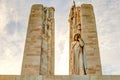 The Canadian memorial at Vimy France World War 1.