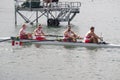 Canadian men coxless four