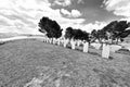 Military Cemetery Royalty Free Stock Photo