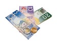 Canadian Money Royalty Free Stock Photo