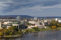 Canadian Museum of Civilisation during the day Royalty Free Stock Photo