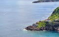 Canadian National Historic Site, Fort Amherst in St John's Newfoundland, Canada. Royalty Free Stock Photo