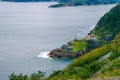 Canadian National Historic Site, Fort Amherst in St John's Newfoundland, Canada. Royalty Free Stock Photo