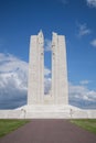 Canadian National Memorial at Vimy Ridge Royalty Free Stock Photo