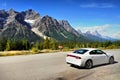 Canadian National Parks in Alberta, Road Trip Royalty Free Stock Photo