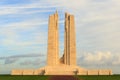 The Canadian National Vimy Ridge Memorial in France.