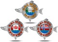 Canadian Norwegian Irish Salmon - Icon