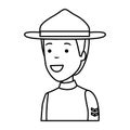 canadian officer ranger avatar character