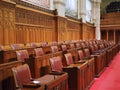 Canadian Parliament Building interior Royalty Free Stock Photo