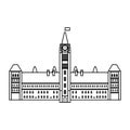 canadian parliament building icon