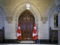 Canadian Parliament Building interior Royalty Free Stock Photo