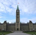 Canadian Parliament Ottawa Royalty Free Stock Photo