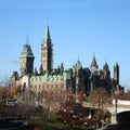 Canadian Parliament Ottawa Royalty Free Stock Photo