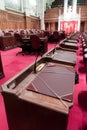 Canadian Parliament: the Senate Royalty Free Stock Photo