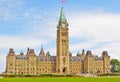 Canadian parliment Royalty Free Stock Photo