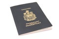 Canadian passport Royalty Free Stock Photo