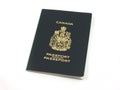 Canadian passport Royalty Free Stock Photo