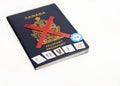 Passport cover restricting travel amid corona virus outbreak