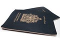 Canadian Passports Royalty Free Stock Photo