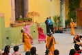 Canadian-Philippino Dance group performs Royalty Free Stock Photo