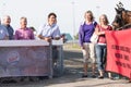 Canadian Prime Minister Justin Trudeau at Race Track