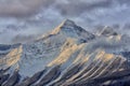 Canadian Rockies Mountain Peak